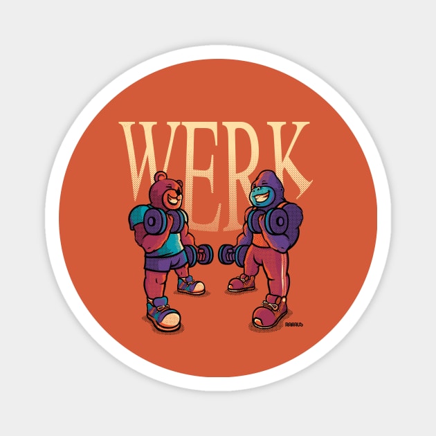 WERK 2 Magnet by raffaus